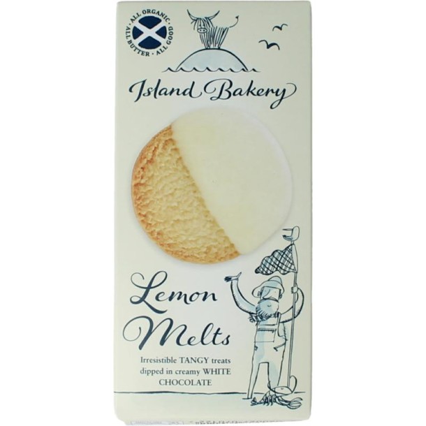 Island Bakery Lemon melts koekjes bio (133 Gram)