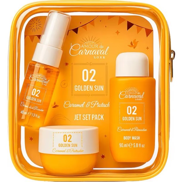 Amour de Carnaval Travelbag Golden Sun