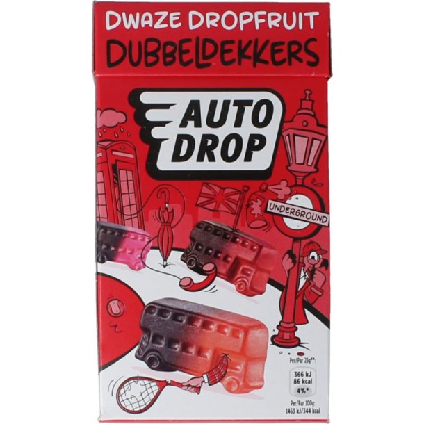 Autodrop Dubbeldekkers (280 Gram)