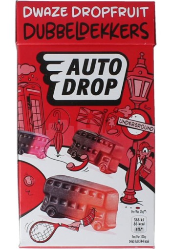 Autodrop Dubbeldekkers (280 Gram)