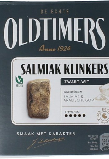 Oldtimers Bepoederde klinkers (185 Gram)