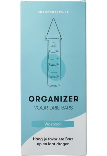 Shampoobars Bar organizer voor 3 bars (1 Stuks)