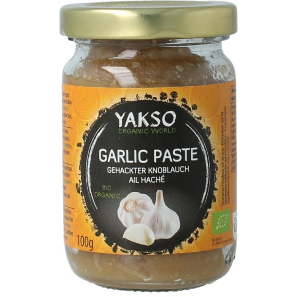 Yakso Gehakte knoflook bio (100 Gram)