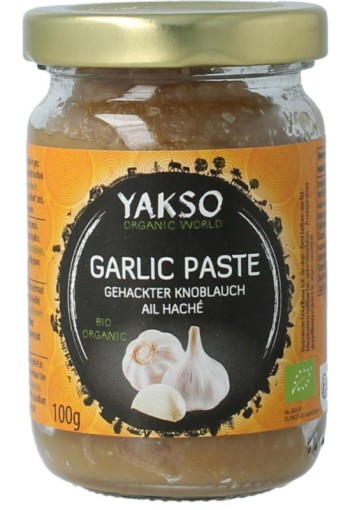 Yakso Gehakte knoflook bio (100 Gram)