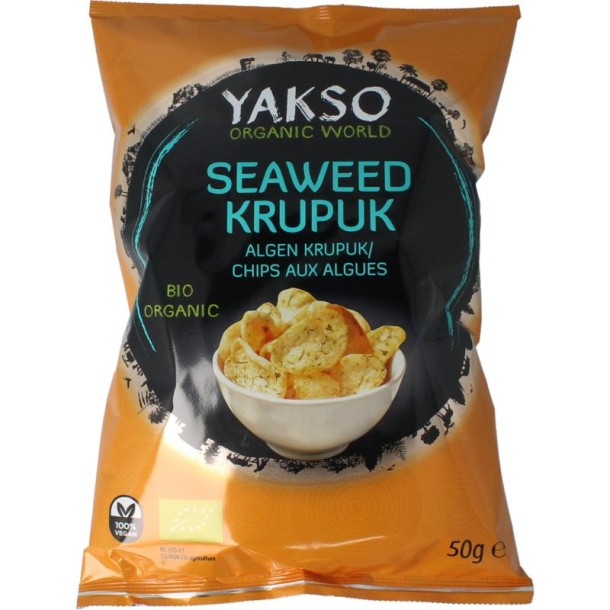 Yakso Wakame krupuk bio (50 Gram)