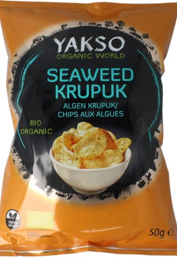 Yakso Wakame krupuk bio (50 Gram)
