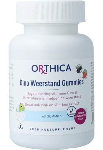 Orthica Dino weerstand gummies (60 Stuks)
