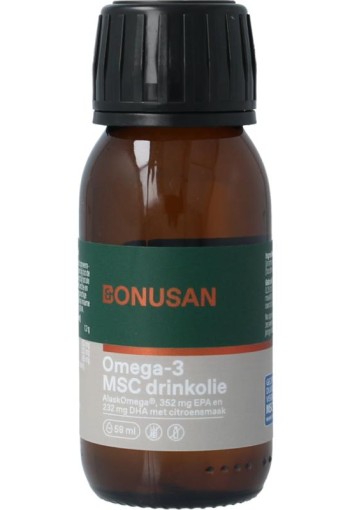 Bonusan Omega 3 MSC drinkolie (58 Milliliter)