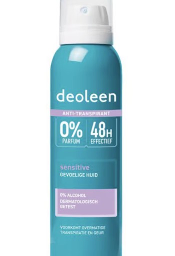 Deoleen Deodorant spray 0% sensitive 150 Milliliter