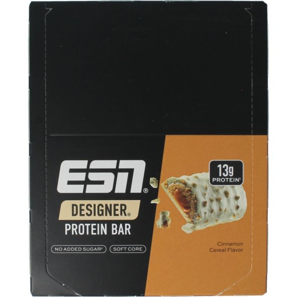 ESN Cinnamon cereal bar 45g (12 Stuks)