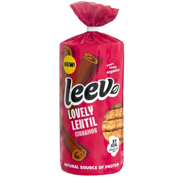 Leev Lovely wafels kaneel bio (130 Gram)