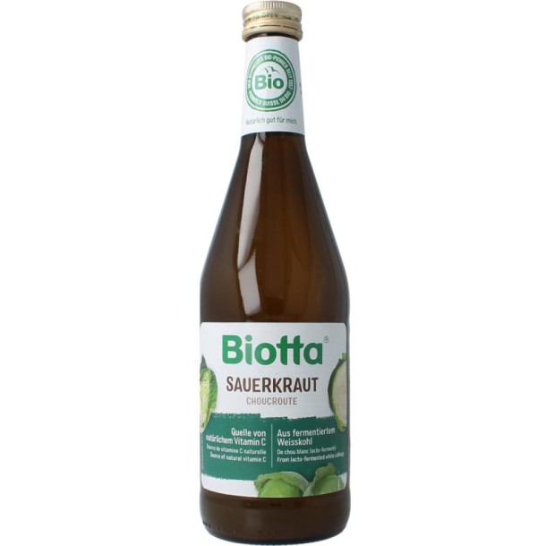 Biotta Zuurkoolsap bio (500 Milliliter)