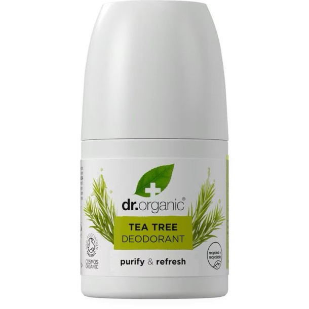 Dr. Organic Tea Tree Deodorant Roller 50ML