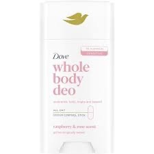 Dove Whole Body Raspberry & Rose Deodorant Stick