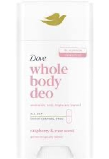 Dove Whole Body Raspberry & Rose Deodorant Stick