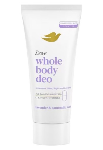 Dove Whole Body Lavender & Camomile Deodorant Cream