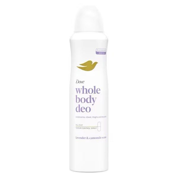 Dove Whole Body Lavender & Camomile Deodorant Spray