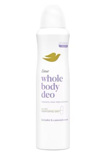 Dove Whole Body Lavender & Camomile Deodorant Spray