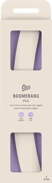 Etos Nagelvijl Boomerang