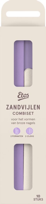 Etos Zandvijlen Combiset 5x Klein 5x Groot 
