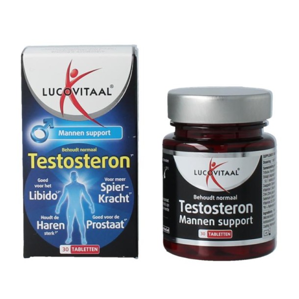 Lucovitaal Testosteron mannen support (30 Tabletten)