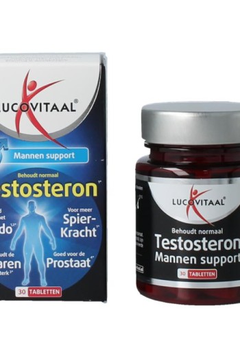 Lucovitaal Testosteron mannen support (30 Tabletten)