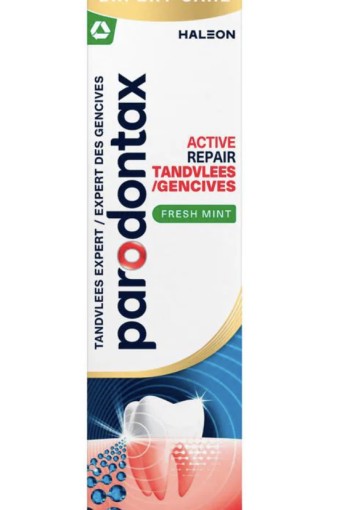 Parodontax Tandpasta active repair tandvlees fresh mint 75 Milliliter 