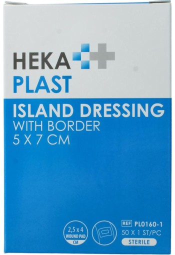 Hekaplast Border 5cmx7cm eiland (50 Stuks)