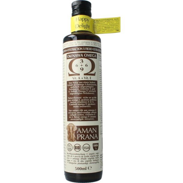 Amanprana Happy delight okinawa omega (500 Milliliter)