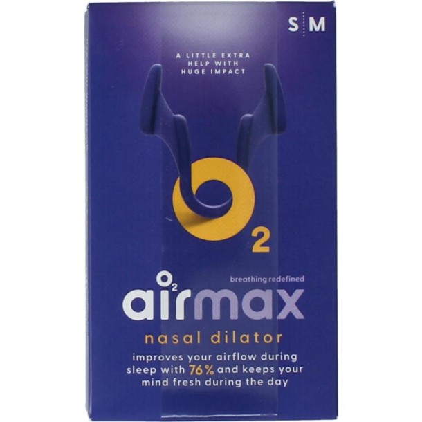 Airmax Snurkers 1x maat S 1x maat M (2 Stuks)