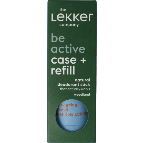 Lekker Company Deodorant refill starter be active (40 Gram)