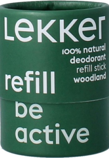Lekker Company Deodorant refill be active (40 Gram)
