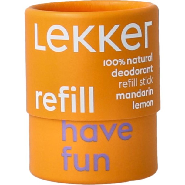 Lekker Company Deodorant refill have fun (40 Gram)