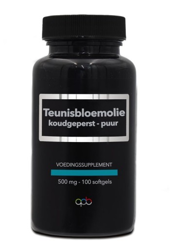 Apb Holland Teunisbloemolie koudgeperst puur 500mg (100 Softgels)
