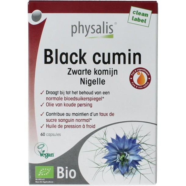 Physalis Black cumin bio (60 Capsules)