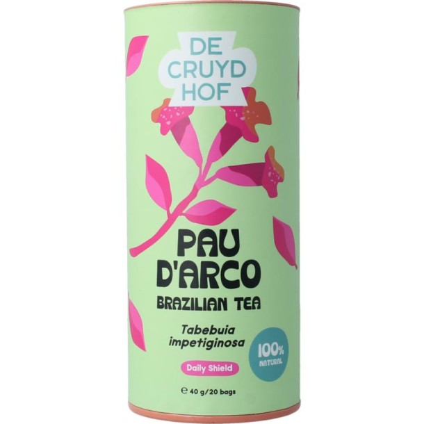 Cruydhof Thee pau d'Arco / lapacho (20 Stuks)