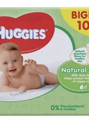 Huggies Wipes Natural Care 10 X 56 Stuks 10st