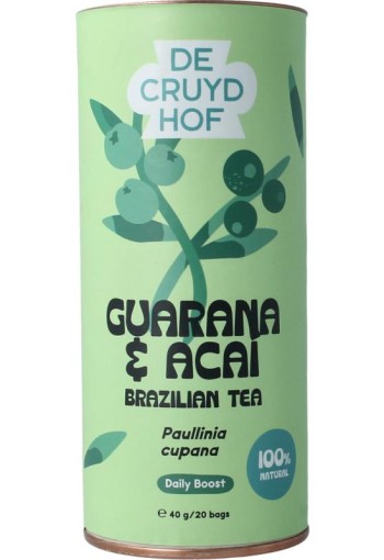 Cruydhof Thee guarana / acai (20 Stuks)