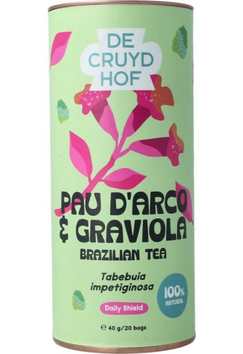 Cruydhof Thee pau d'arco / graviola (20 Stuks)