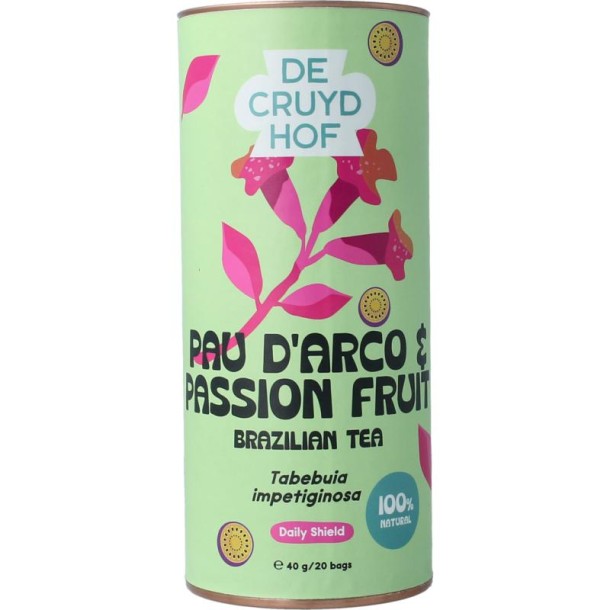 Cruydhof Thee pau d'Arco / passion fruit (20 Stuks)