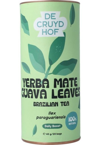 Cruydhof Thee yerba mate / guava leaves (20 Stuks)