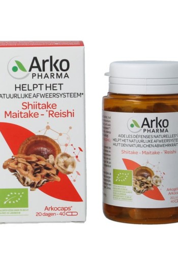 Arkocaps Reishi shiitake maitake bio (40 Capsules)