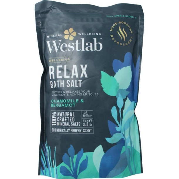 Westlab Badzout wellbeing relax (1000 Gram)
