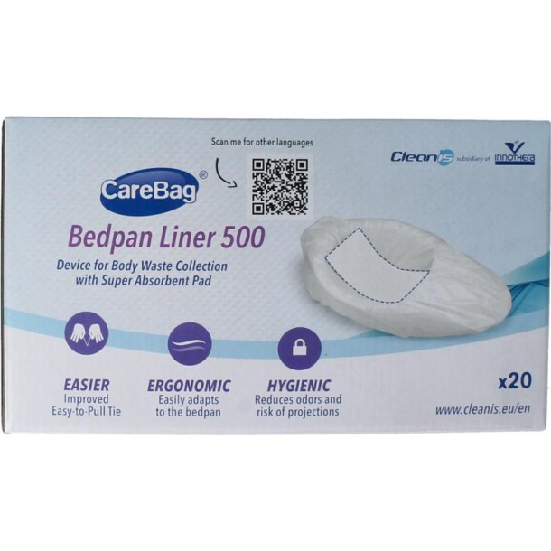 Carebag Ondersteekzak 500 (20 Stuks)