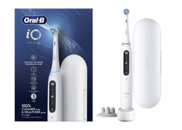 Oral-B iO 5s Wit Elektrische Tandenborstel
