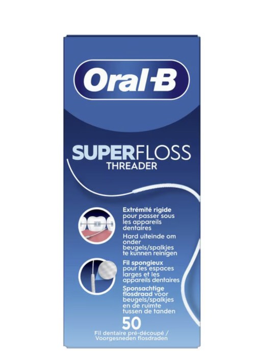 Oral-B Super Floss Flosdraad 50 stuks