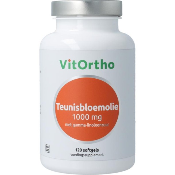Vitortho Teunisbloemolie 1000mg (120 Softgels)