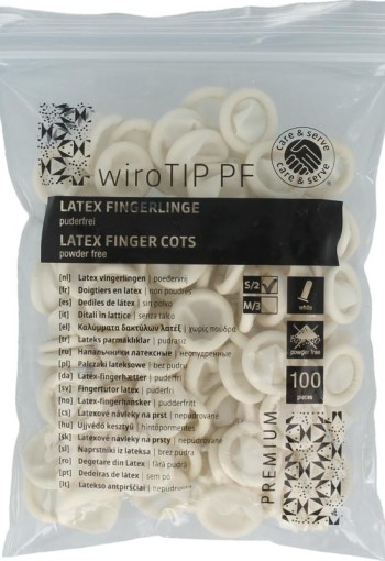 Romed Vingercondoom latex maat S (100 Stuks)