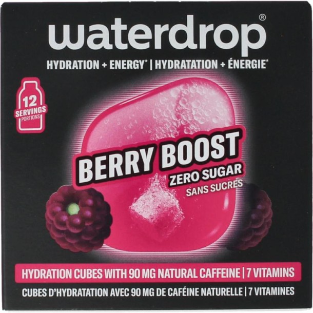 Waterdrop Microenergy berry boost (12 Stuks)