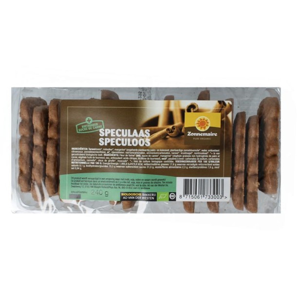 Zonnemaire Speculaas bio (240 Gram)
